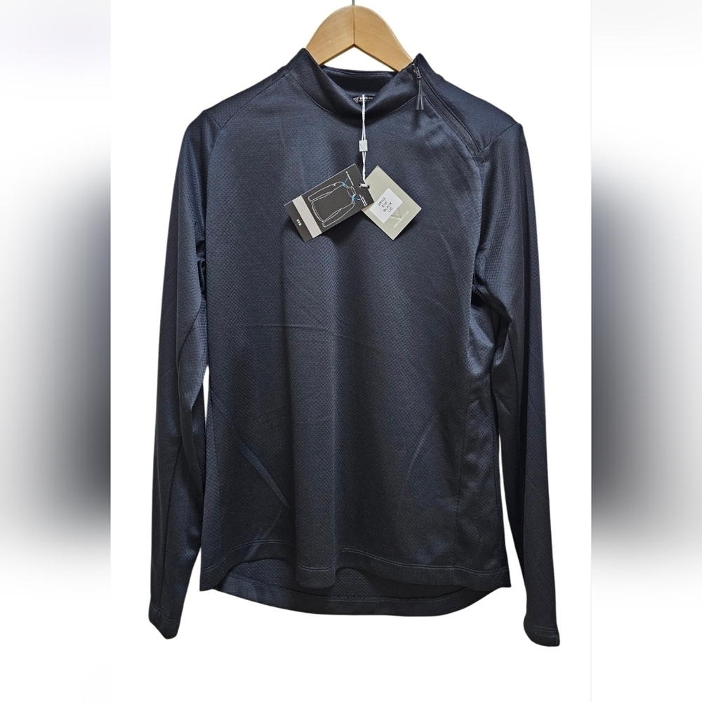 LevelWear EVE Black Zipper Active Sport Jacket size L